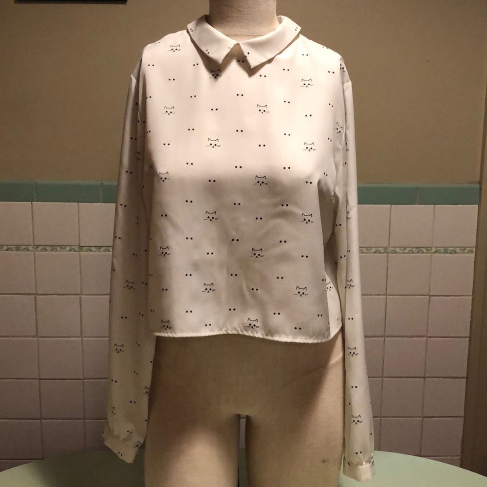 Forever 21 collared blouse